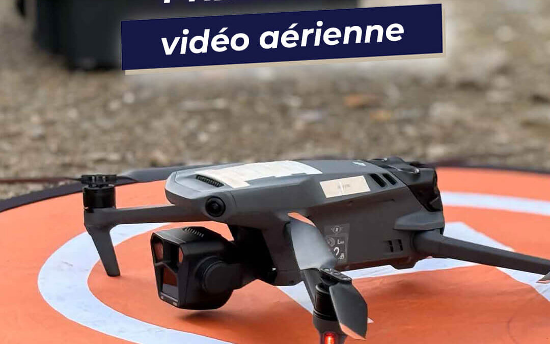 Captation aérienne du chantier des Perles de Saint Marc à Brest