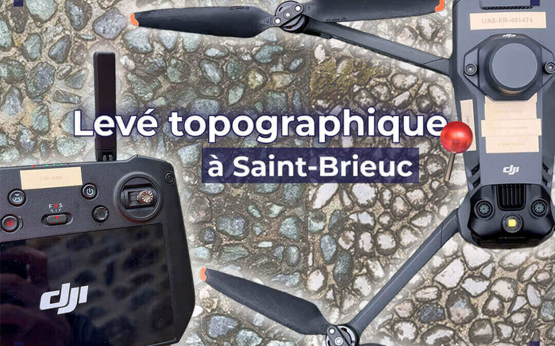 Levé topographique par drone pour un cabinet de géomètres !