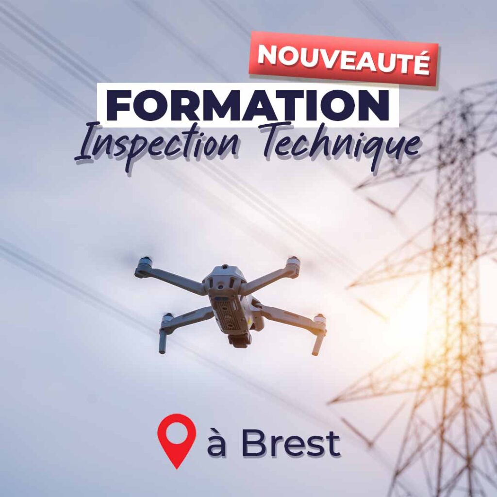 nouvelle formation chez drone result, la formation inspection technique par drone à brest
